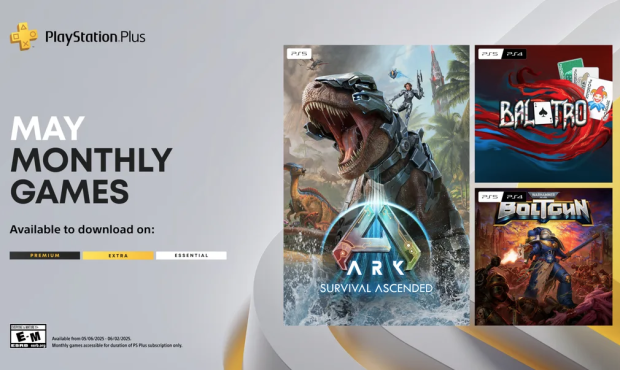 بازی های ماهانه PlayStation Plus برای ممکن است شامل Balatro و Ark: Survival Ascended